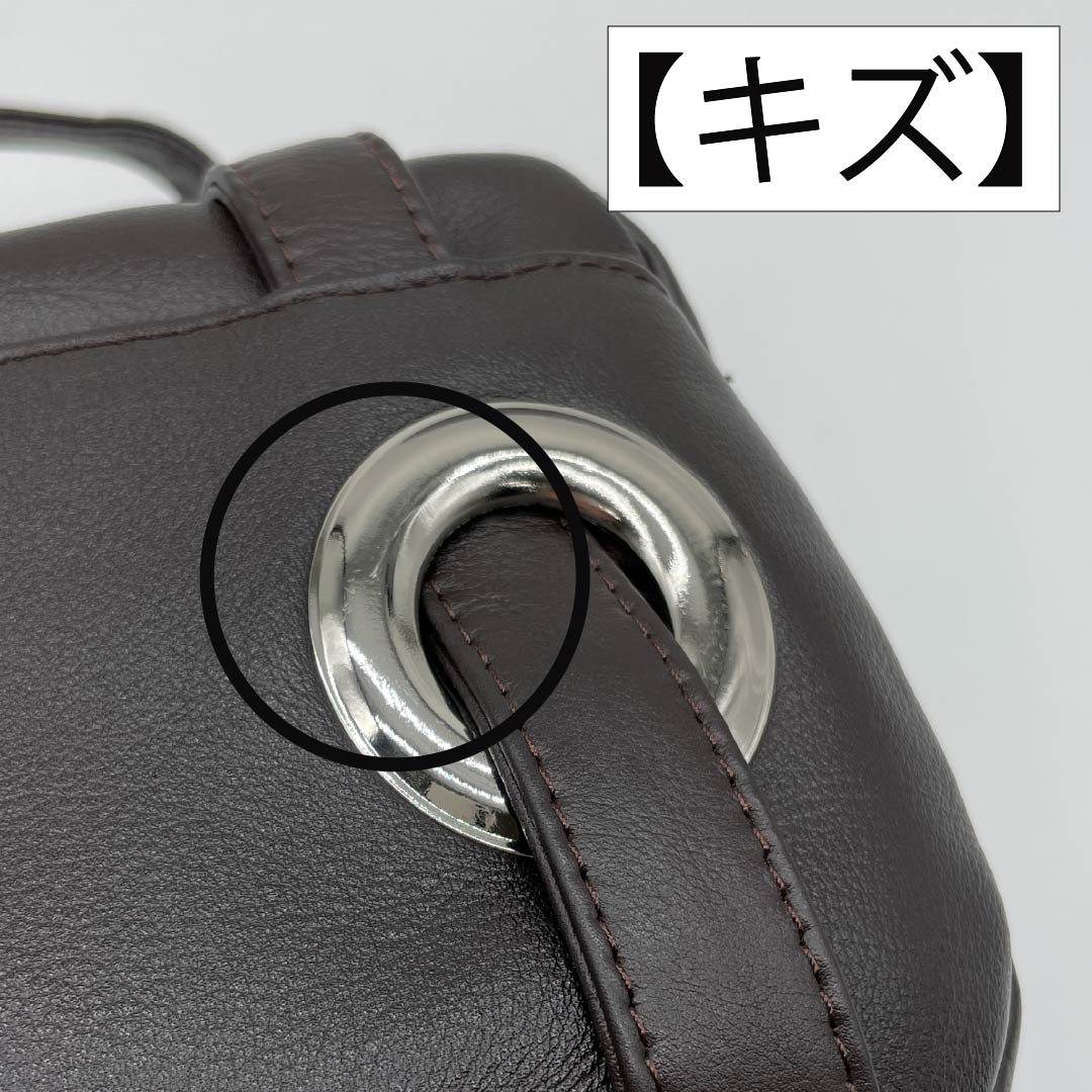(Like New) Western-style Cowhide Leather Bag, Grade A, Like New, Cowhide Leather, 2-Way, Brown, 119700010314