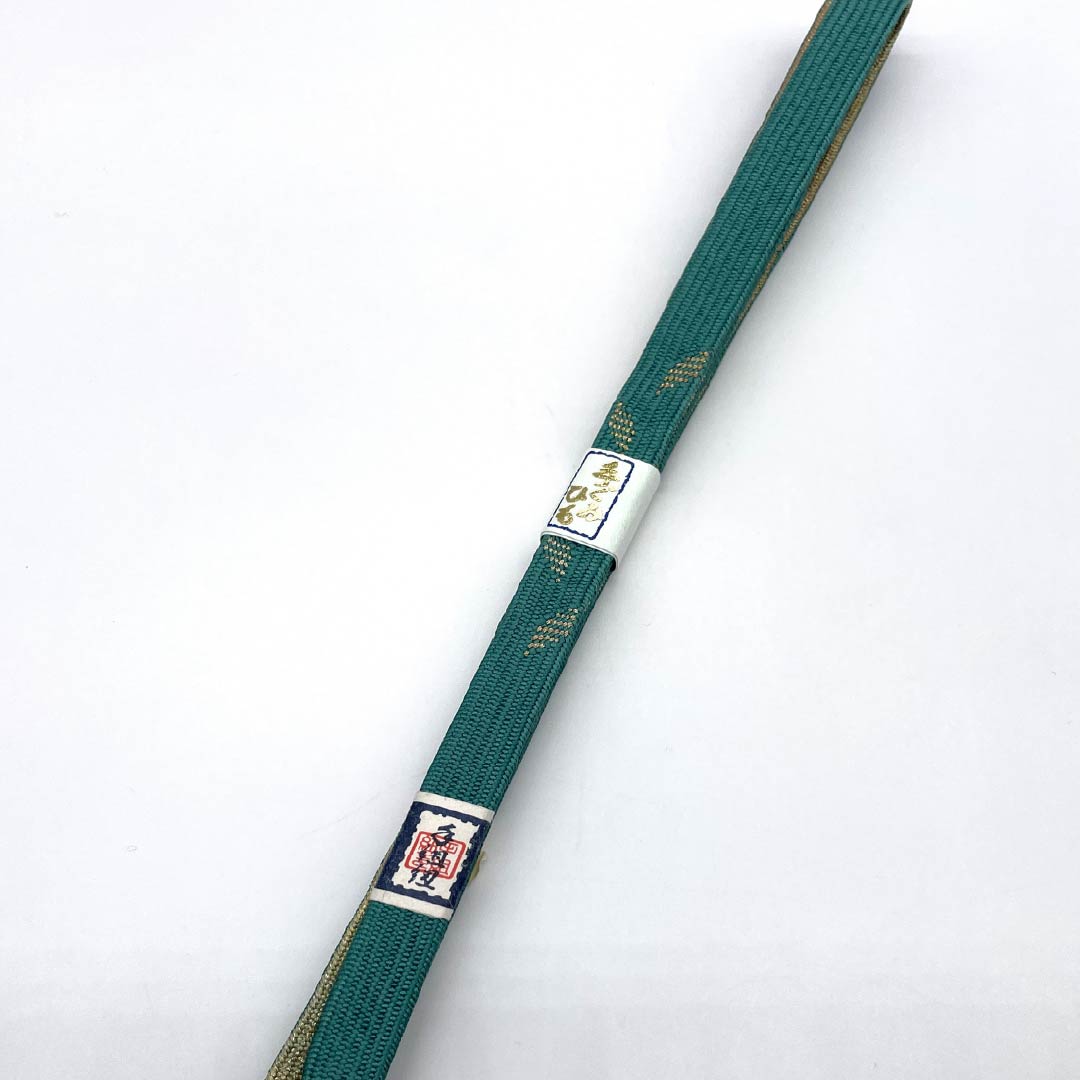 (New Old Stock) Obijime & Obiage Set, Pure Silk, S Rank, Gradient Dye, Flowing Water Pattern, Length approx. 156cm, Width approx. 1.5cm, Formal, Gradation Colors, 1141000182399