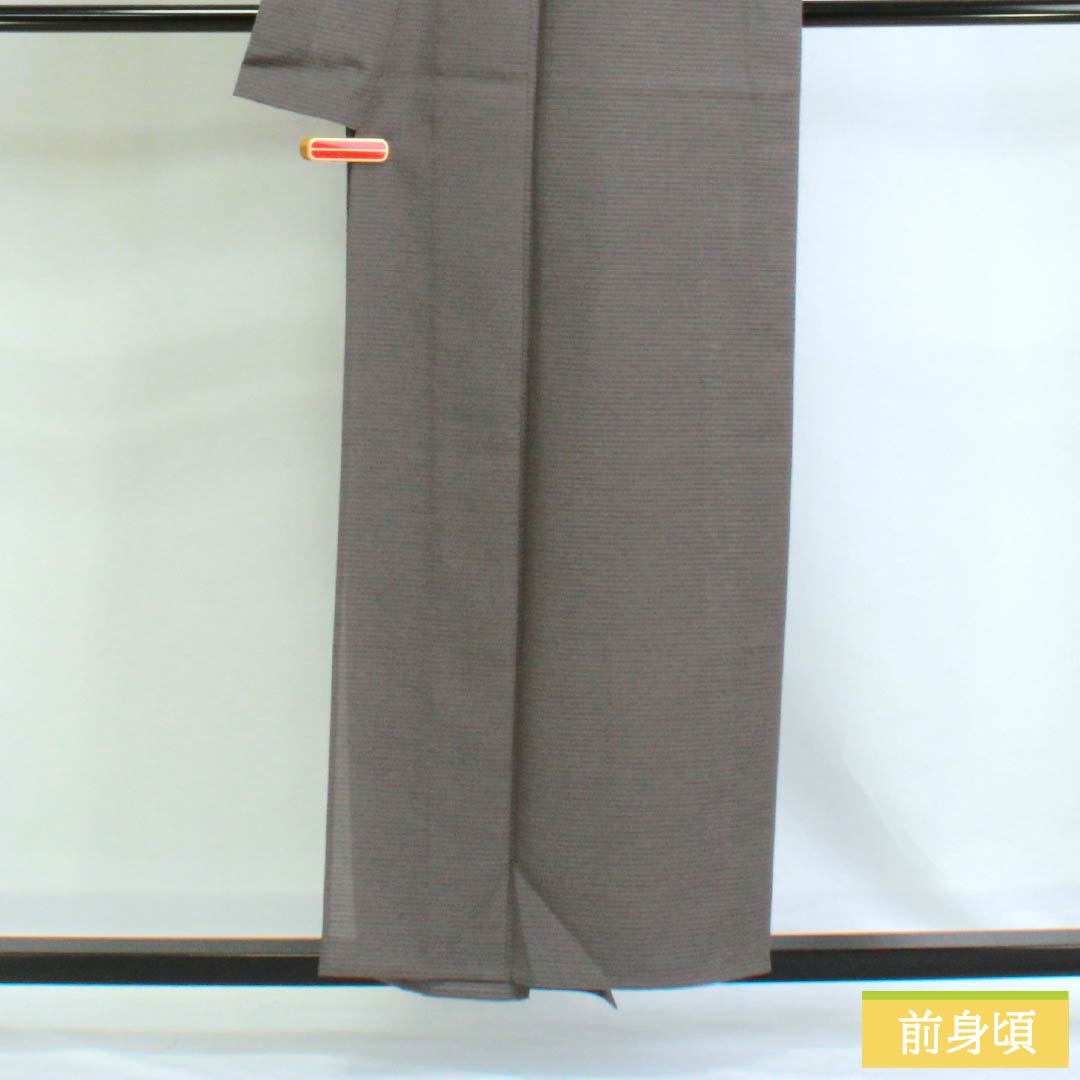 Summer kimono, polyester, plain color, S rank, length 157cm, sleeve length 64cm, washable, grayish gray, silk pongee, product number 1132003202322