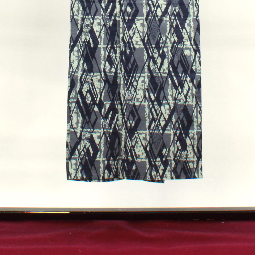 Men's Yukata Geometric Pattern Cotton S Rank Unlined 143cm length 70cm sleeve-to-shoulder gradient 1118001972199