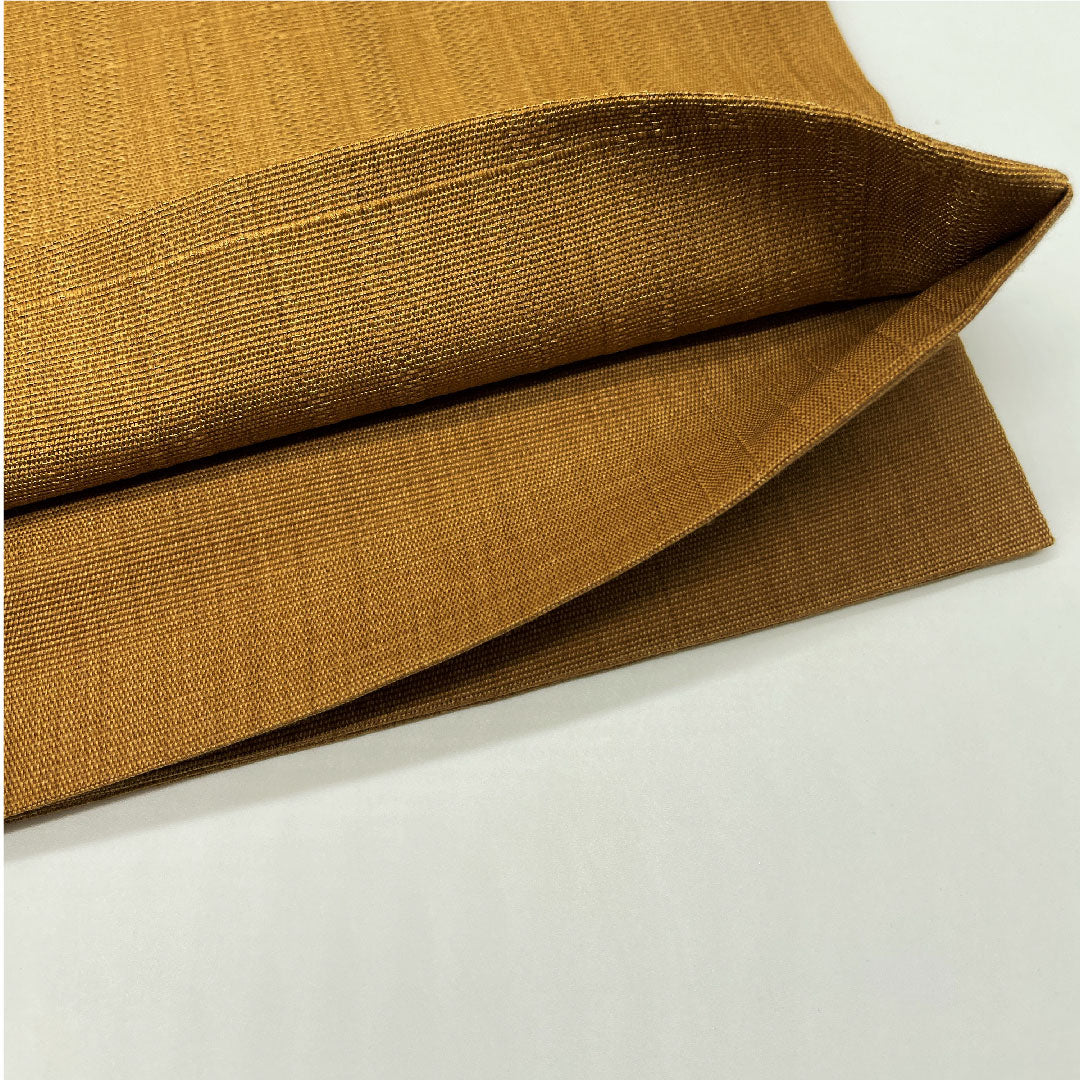 Fukuro Obi (Fragrance Dyeing) Flower Pattern Obi Length 420cm Pure Silk S Rank Point Pattern Casual Brown 1123005152314