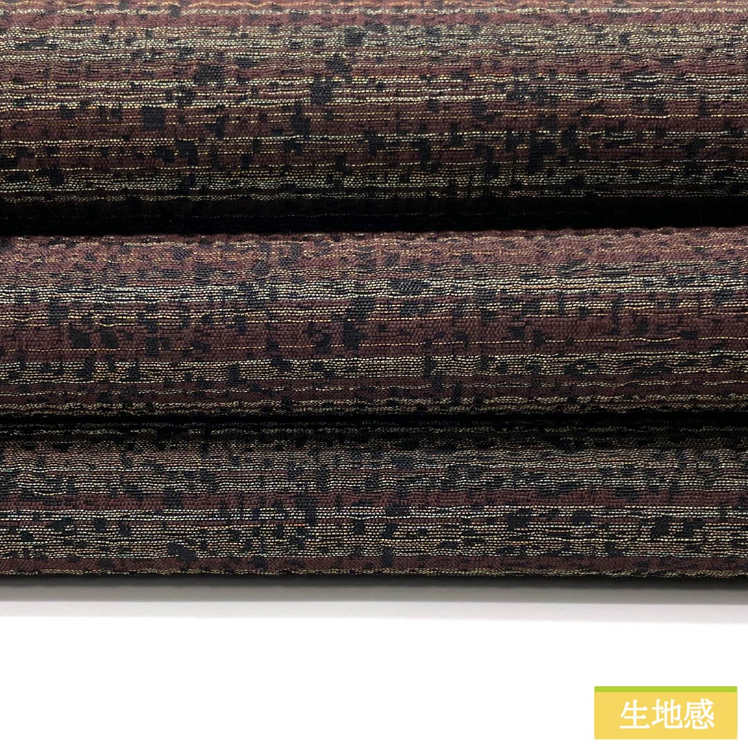 袋帯 正絹 桑の実色（くわのみいろ） 切嵌め 帯丈450cm Sランク ポイント柄 カジュアル グラデーション系 1123013122499