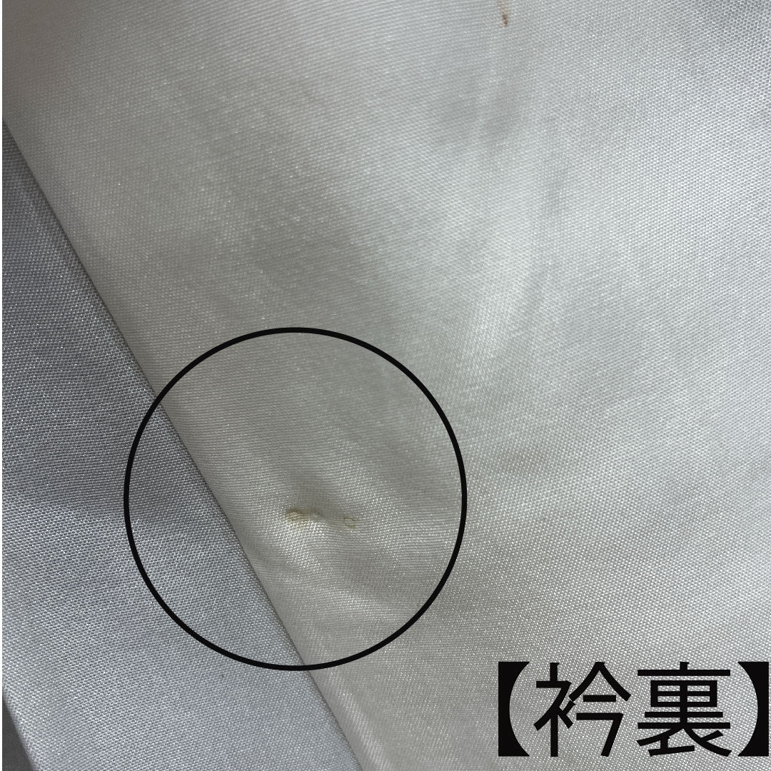 大島紬 正絹 身丈158cm 裄丈64.5cm  緯総絣 抽象模様 Sランク 袷 黒系 1116002942310