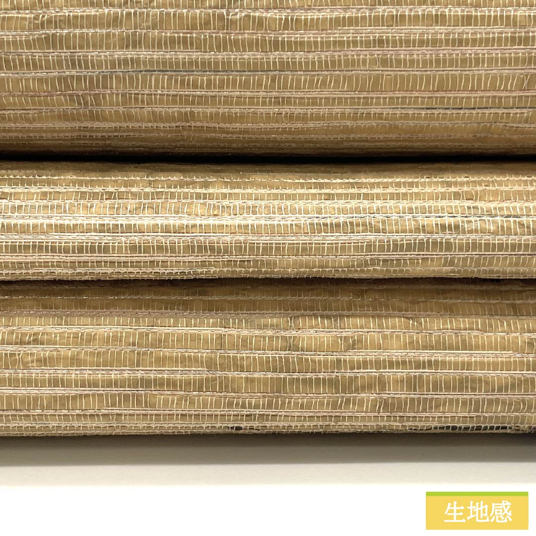 袋帯 正絹 東京白茶色（とうきょうしらちゃいろ） 引箔 手もみ引箔 ふくろう 帯丈456cm Sランク ポイント柄 カジュアル ベージュ系 1123012752425