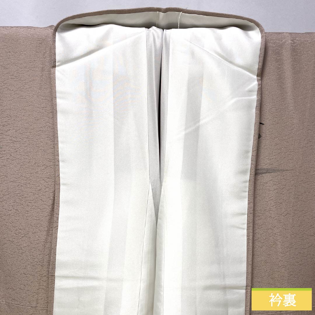 Visiting Kimono, Pure Silk, Grade A, Lined, Length 160cm, Sleeve Length 64cm, Faded Red (Arasomeiro), Hand-painted Landscape Painting, Pink, Product Number: 1112007153413