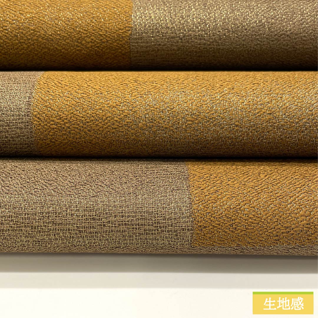 袋帯 正絹 茶鼠色（ちゃねずいろ） 西陣織 抽象模様 金糸入り 帯丈436cm Sランク 六通 セミフォーマル 茶系 1123012672314