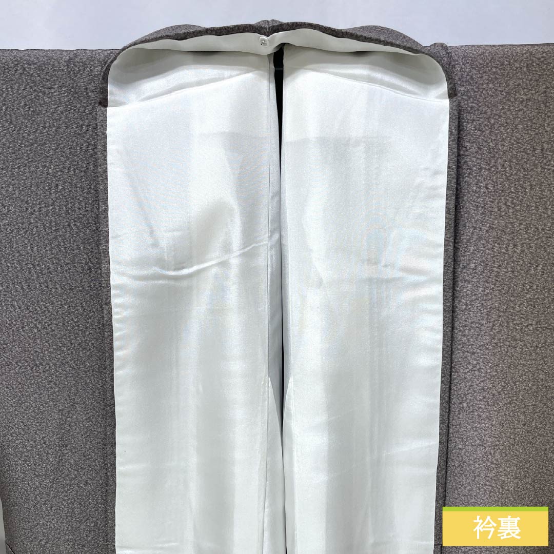 Komon (small pattern) silk, A-rank, length 159cm, sleeve length 67cm, lined, Tenmoku dyed, Roman Guard, gradient pattern, 1115006793399