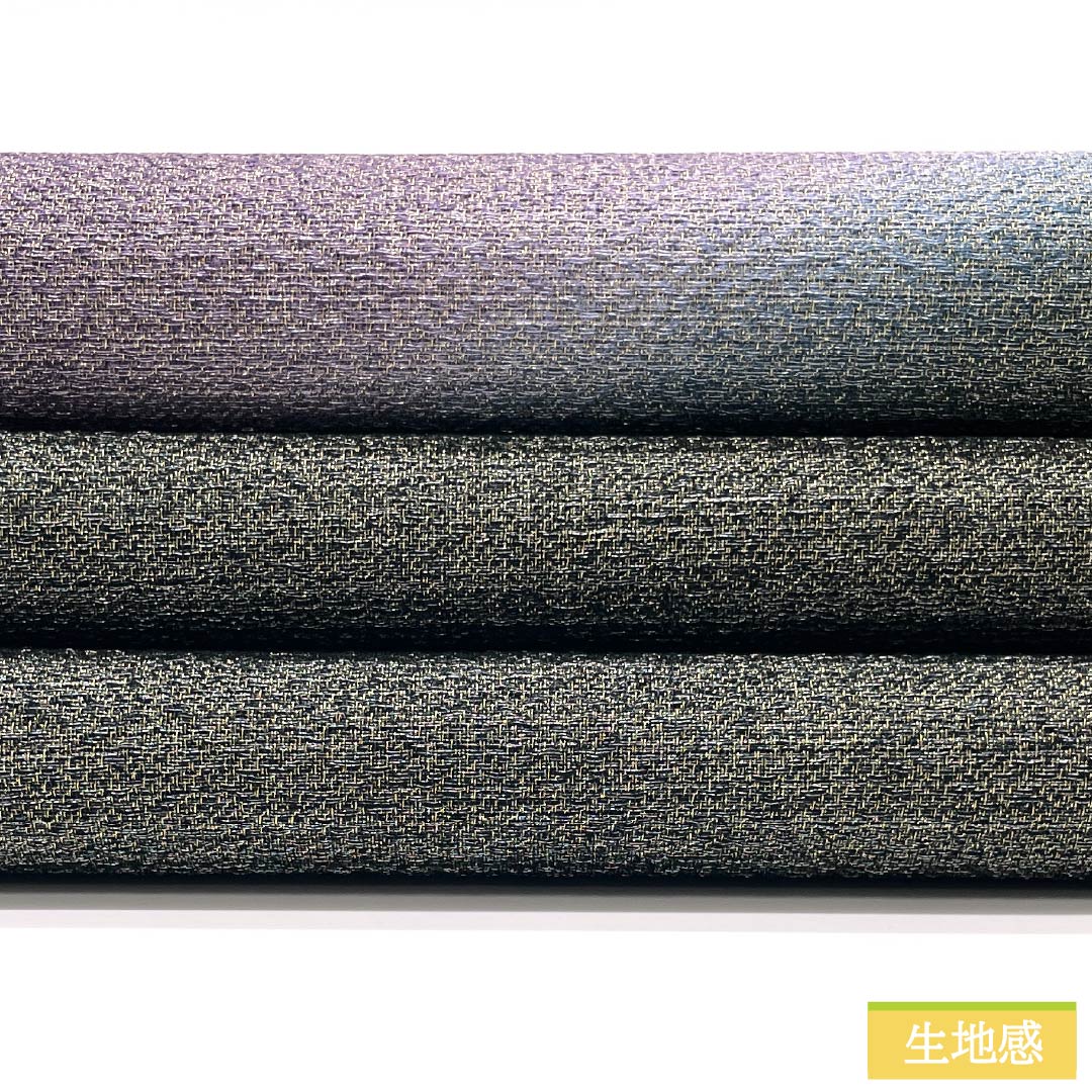 Pure silk obi in Hatobairo (dove feather) color, length 434cm, S rank, accent pattern, semi-formal, purple, 1123014812320
