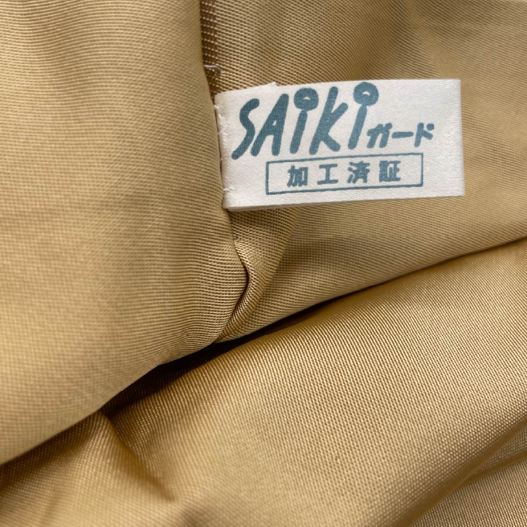 Nagoya Obi, Tokyo White Brown (Shirachairo), Hakuryoen Oba, Abstract Floral Design, 364cm Long, Pure Silk, S-Rank, Full Length, Casual, Beige, Item Number: 1124007662325, Nagoya Style