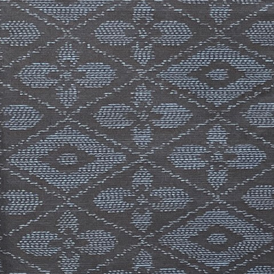 Oshima Tsumugi, Length 148.5cm, Sleeve length 66cm, Weft-total Kasuri, Tortoiseshell pattern, Pure silk, A-rank, Lined, Navy blue, 1116001673118