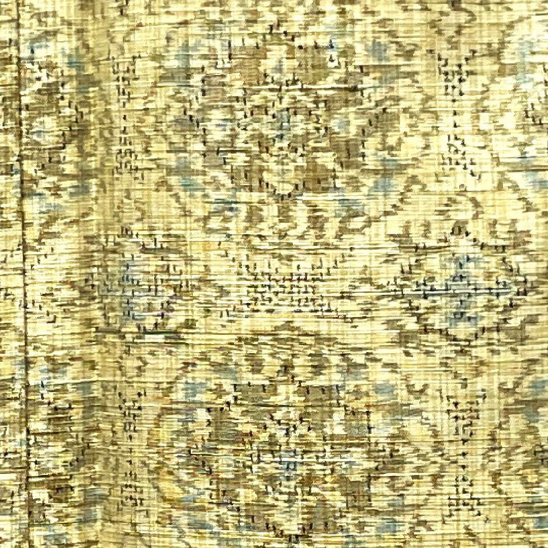 紬 身丈156cm 裄丈62cm 未使用品 しつけ糸付き 東京白茶色 抽象模様 正絹 Sランク 袷 クリーム系 1116002252315