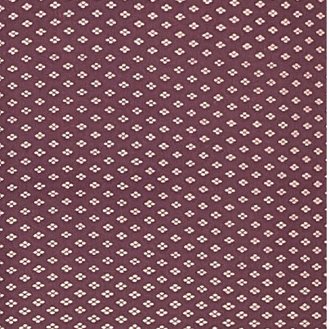 Komon, Length 155cm, Sleeve length 64cm, Awase, Four diamonds, Pure silk, S rank, Purple, 1115001522320