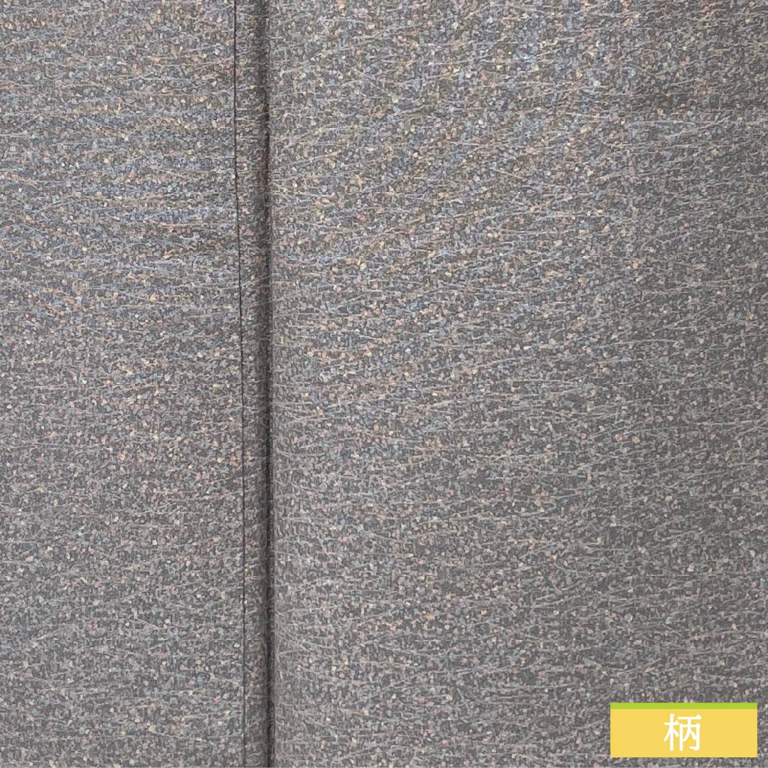 Komon, pure silk, length 160cm, sleeve length 64.5cm, lined, smoked silver, tataki-dyed, with basting thread, S rank, gray, 1115005842422