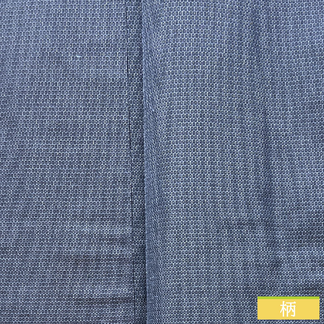Men's wool, length 147.5cm, sleeve length 67cm, navy blue, hexagonal pattern, S rank, lined, navy blue, 1119000672418
