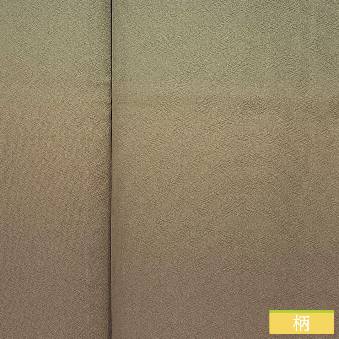 Plain color, pure silk, length 156cm, sleeve length 63cm, tin color, plain color, blurred pattern, lined, S rank, gray 1114001632322