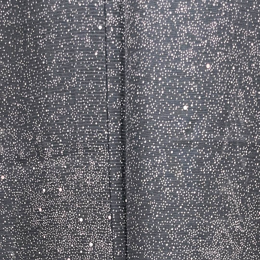 Summer pure silk komon length 163.5cm sleeve length 65cm black polka dot silk A rank black 1132000113410