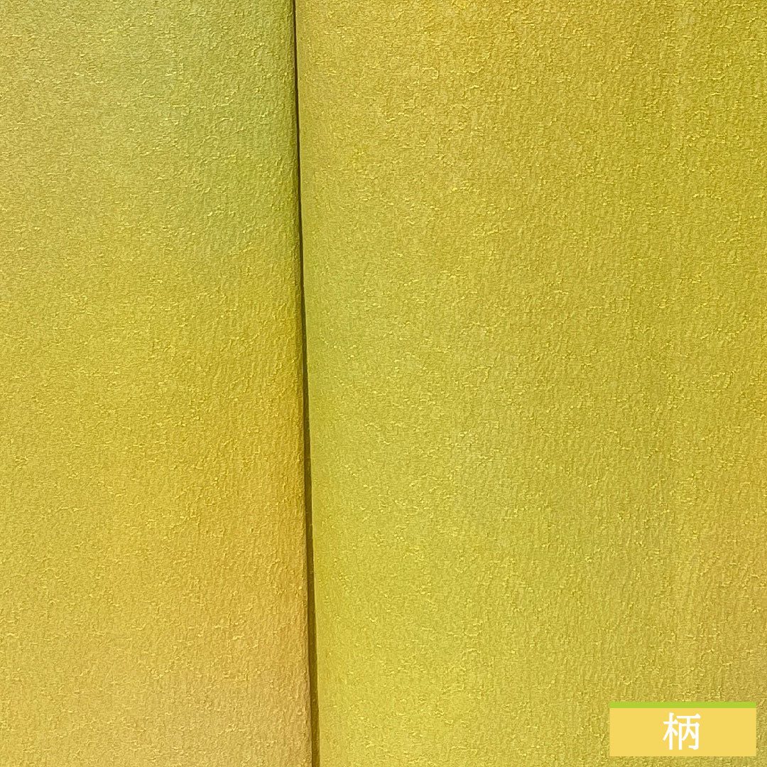 Plain color, pure silk, length 156cm, sleeve length 63cm, one crest, circle with four diamonds, lined, S rank, yellow, 1114001922323