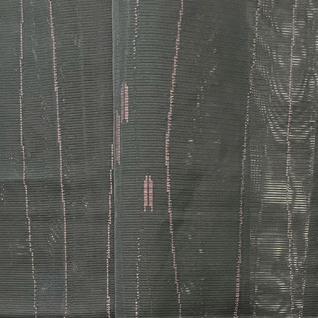 Summer item, pure silk, small pattern, length 159cm, sleeve length 63cm, arrow feather pattern, silk, A rank, black, 1132000503310