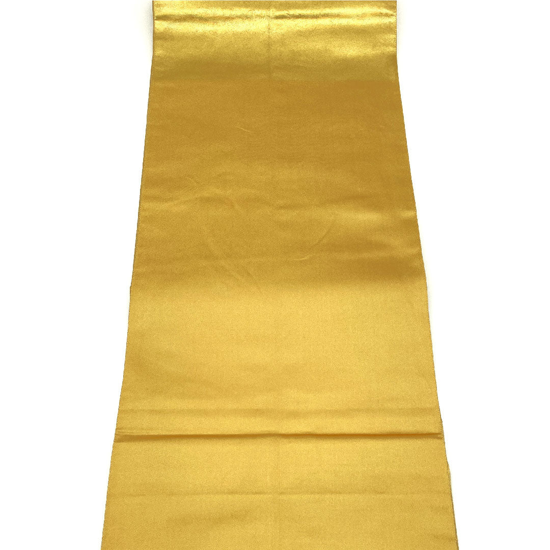 【未仕立】袋帯 正絹 Aランク 京洛絵文 本金箔    帯丈438cm 六通 フォーマル 金系 1123004413321