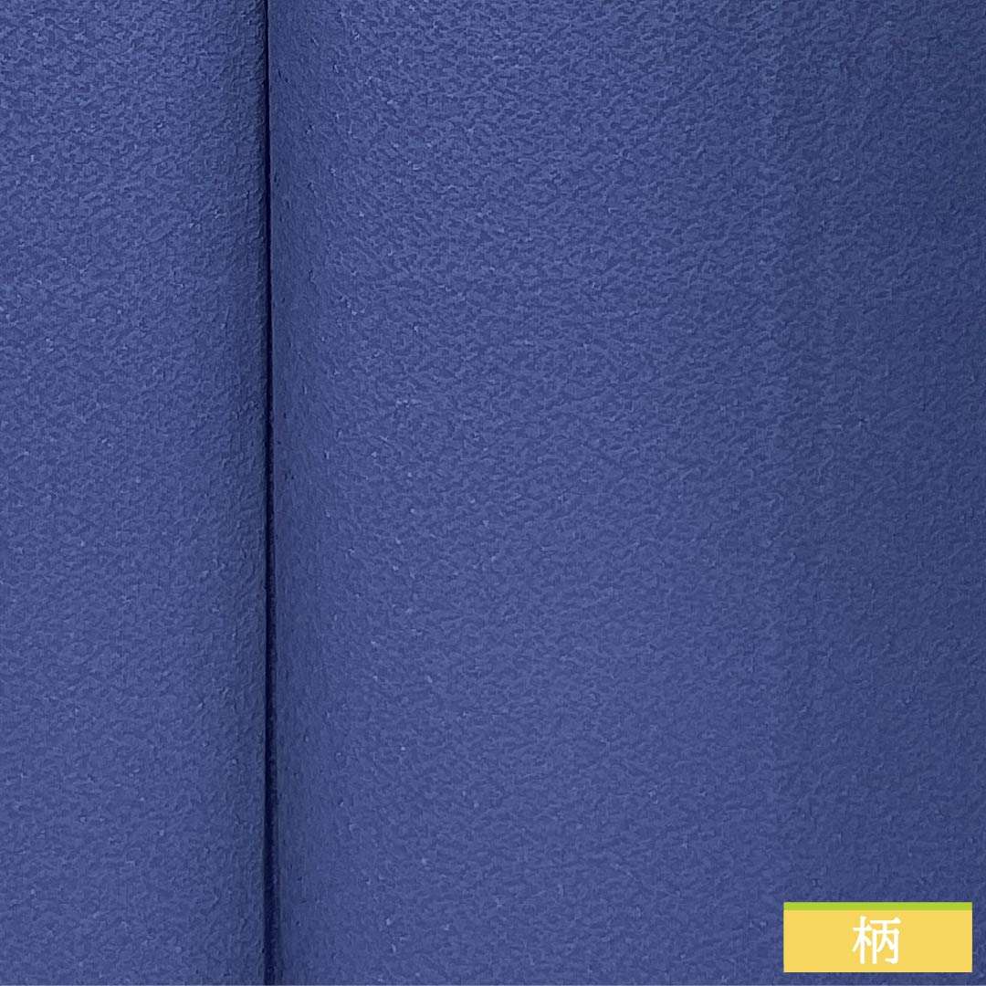 Solid-colored silk kimono, A-rank, length 155cm, sleeve length 62.5cm, Kikyo-nandou-iro (kikyo-nandou-iro) color, single crest, Sokage-maru with quince, sewn crest, lined, blue, 1114002573317
