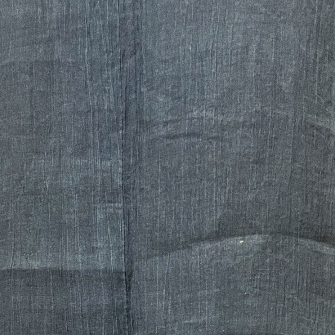 Summer linen men's length 145cm sleeve length 67cm navy blue Ojiya Chijimi gauze B rank navy blue 1132000744118