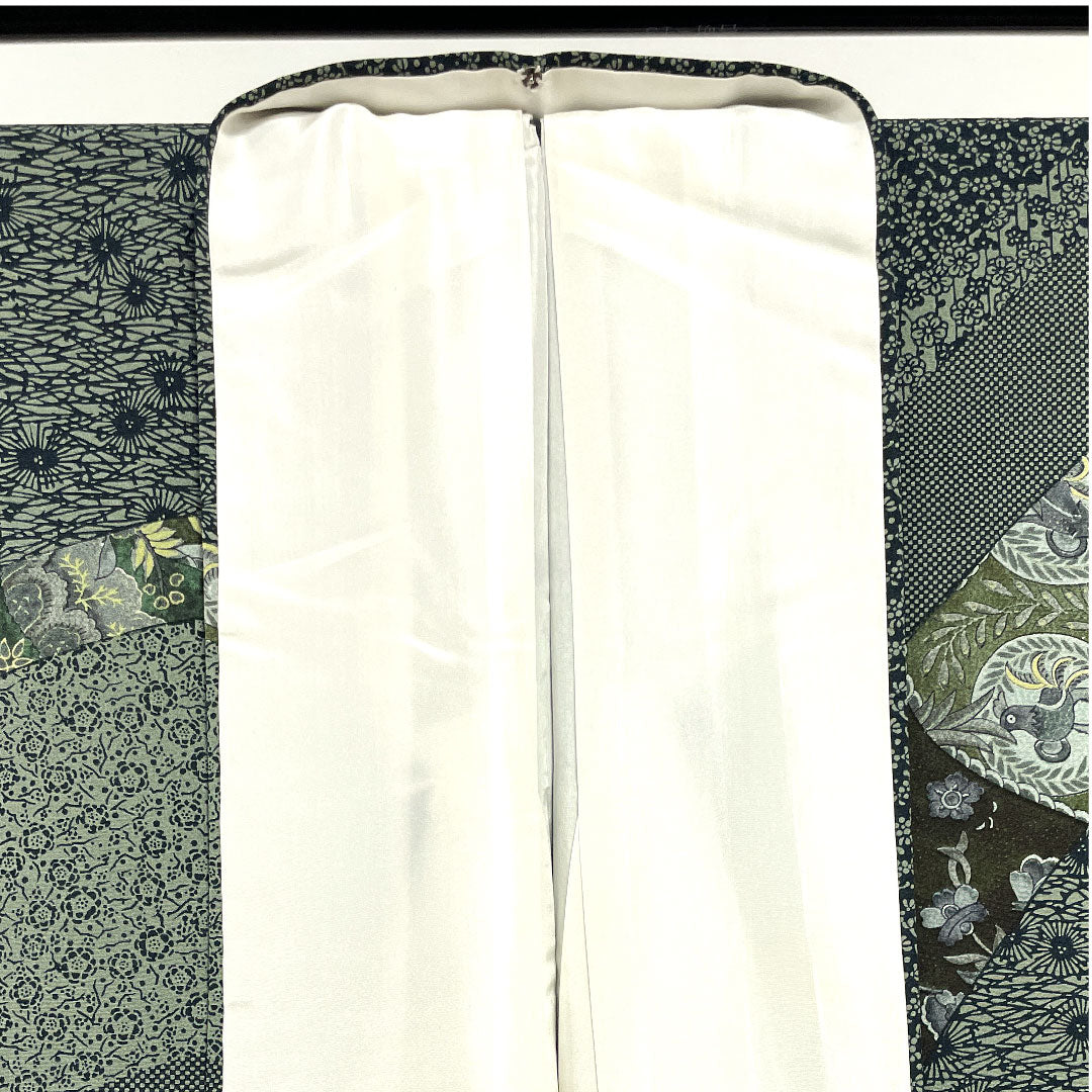 Homongi (formal kimono) Length 152.5cm Sleeve length 66cm Kazuko Iwami Shinji Hayashi Stencil-dyed Pure silk S rank Gradation 1112001982299