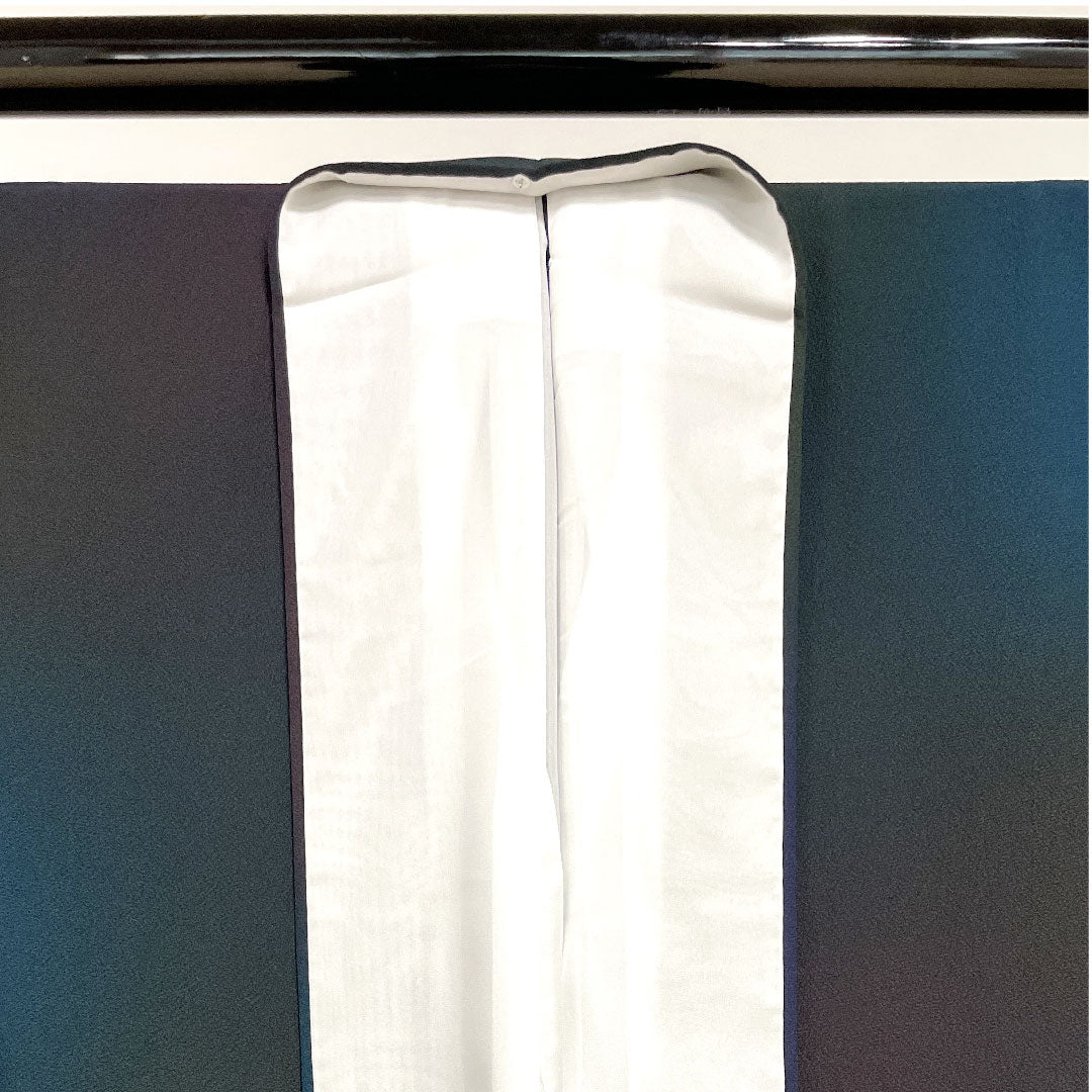 振袖 身丈179.5cm 裄丈71cm 袷  未使用品 染色作家 前田仁仙 しつけ糸あり ボカシ模様  正絹 Sランク グラデ 1113001212899