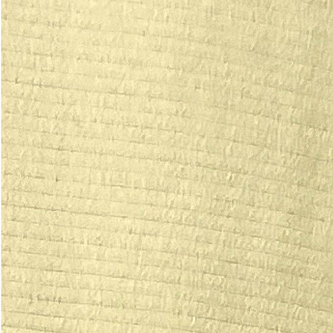 夏物 ポリエステル 色無地 身丈164.5cm 裄丈64cm 淡黄蘗色（うすきはだいろ） 無地 絽 Aランク クリーム系 1132000173415