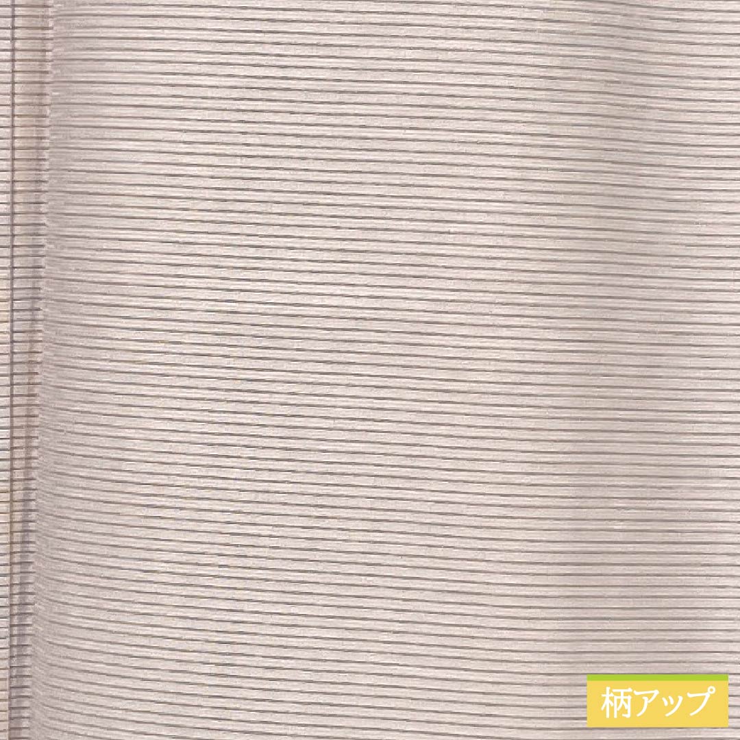 夏物 ポリエステル 色無地 Sランク 身丈159cm 裄丈63.5cm 蒼白色（そうはくしょく） 洗える着物 素無地 絽 ピンク系 1132004072313