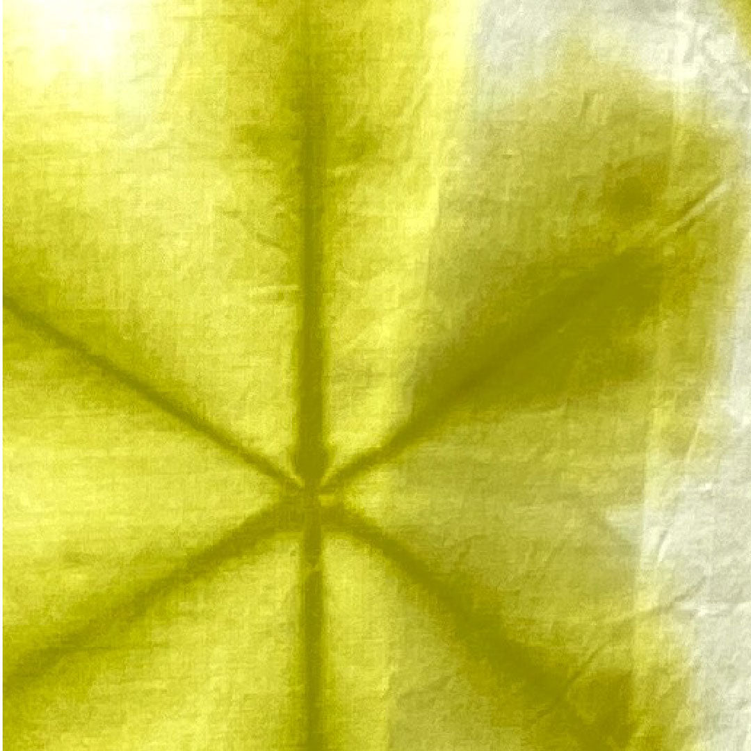 (New, unused item) Yukata, Yukihana-shibori, with basting thread, unused item, Habu-iro, Asanoha, Board-jime-shibori, Cotton, NEW rank, Single layer, Length 162cm, Sleeve length 65.5cm, Yellow, 1118003911423