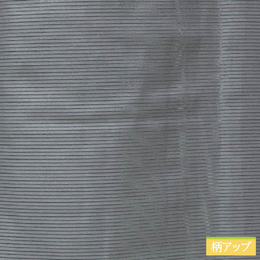 夏物 ポリエステル 色無地 Sランク 身丈157cm 裄丈62cm 燻銀色（いぶしぎんいろ） 洗える着物 絽 グレー系 1132003122322
