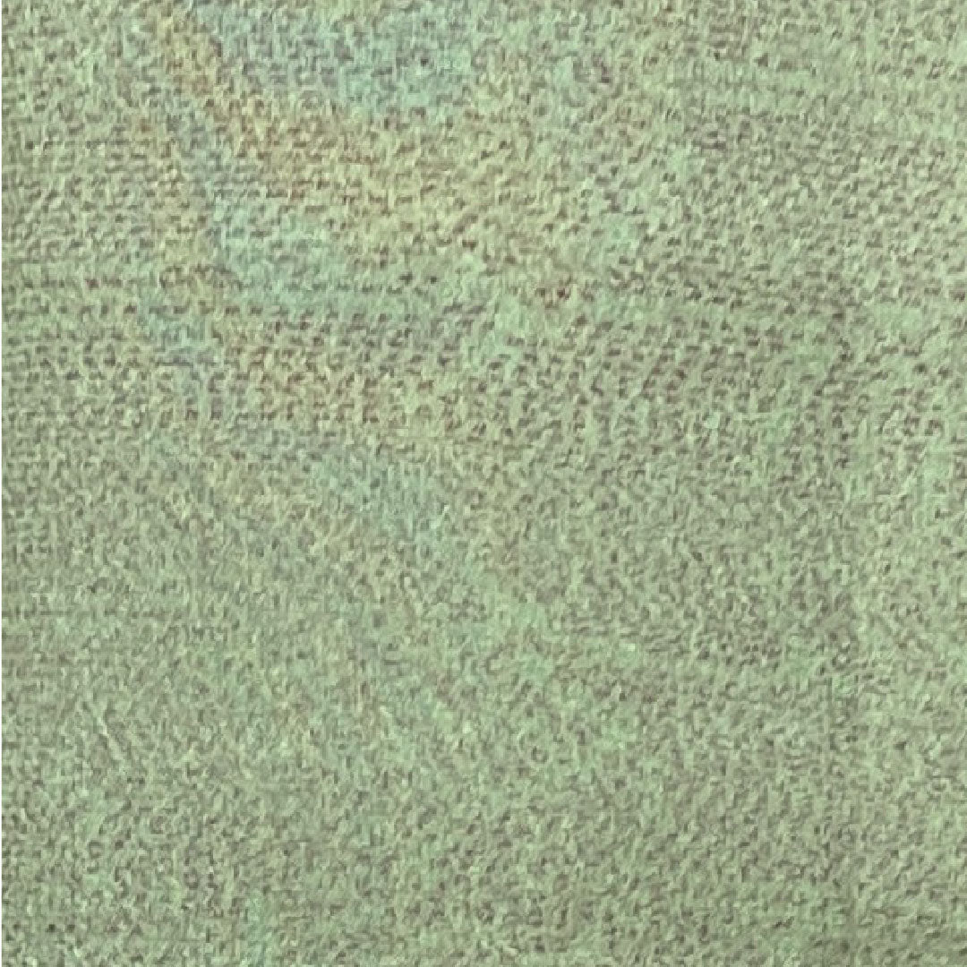 Summer pure silk tsumugi Length 159cm Sleeve length 62cm White-green color Geometric pattern Gauze S rank Green 1132001772319