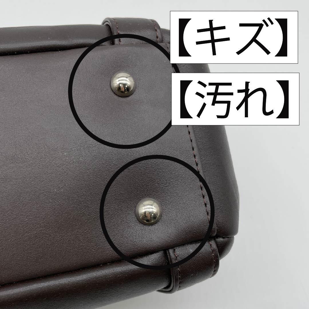 (Like New) Western-style Cowhide Leather Bag, Grade A, Brand New, Cowhide Leather, 2-Way, Brown, 119700013314