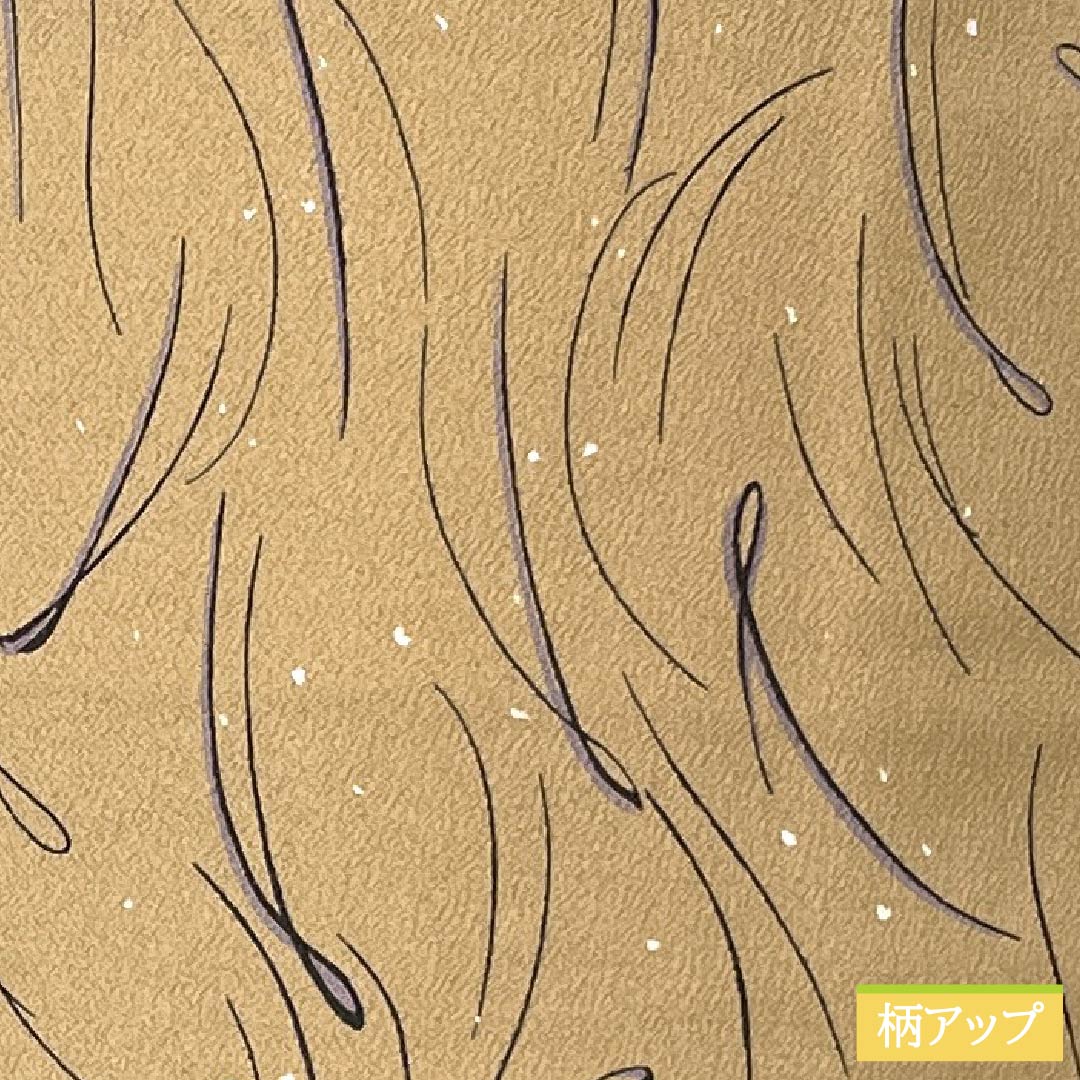 Small pattern, polyester, length 163.5cm, sleeve length 63.5cm, lined, walnut color, abstract pattern, S rank, beige, 1115005632425