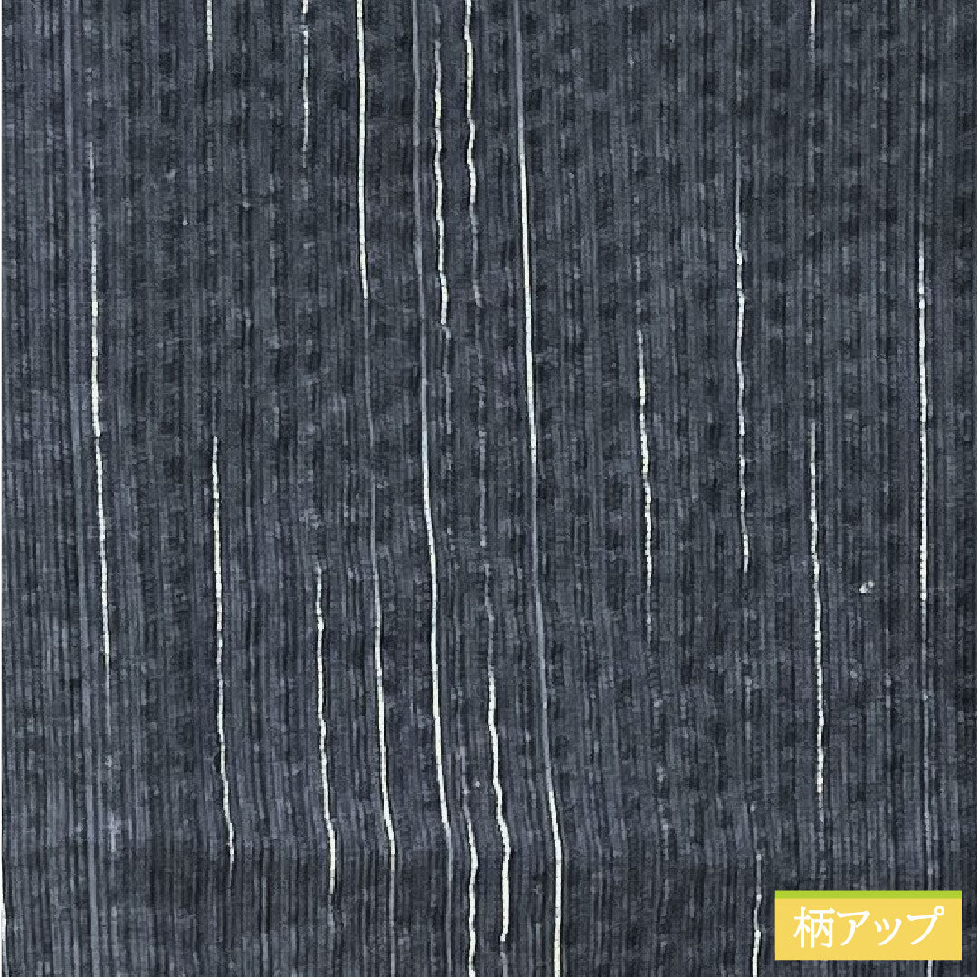 Men's Yukata Cotton Length 143.5cm Sleeve Length 62.5cm S Rank Unlined Black Patterned Stripes 1118005222410