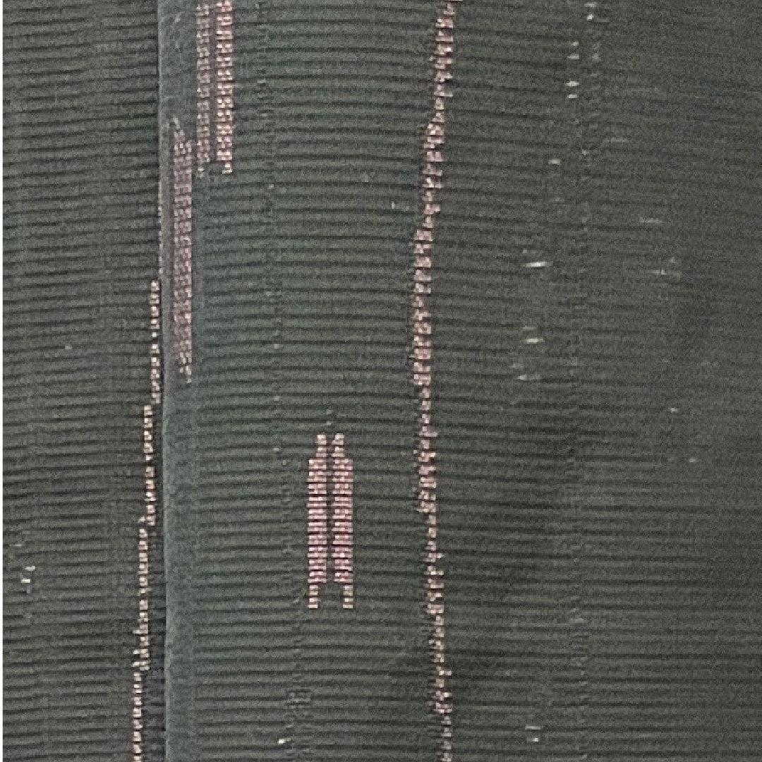 Summer item, pure silk, small pattern, length 159cm, sleeve length 63cm, arrow feather pattern, silk, A rank, black, 1132000503310