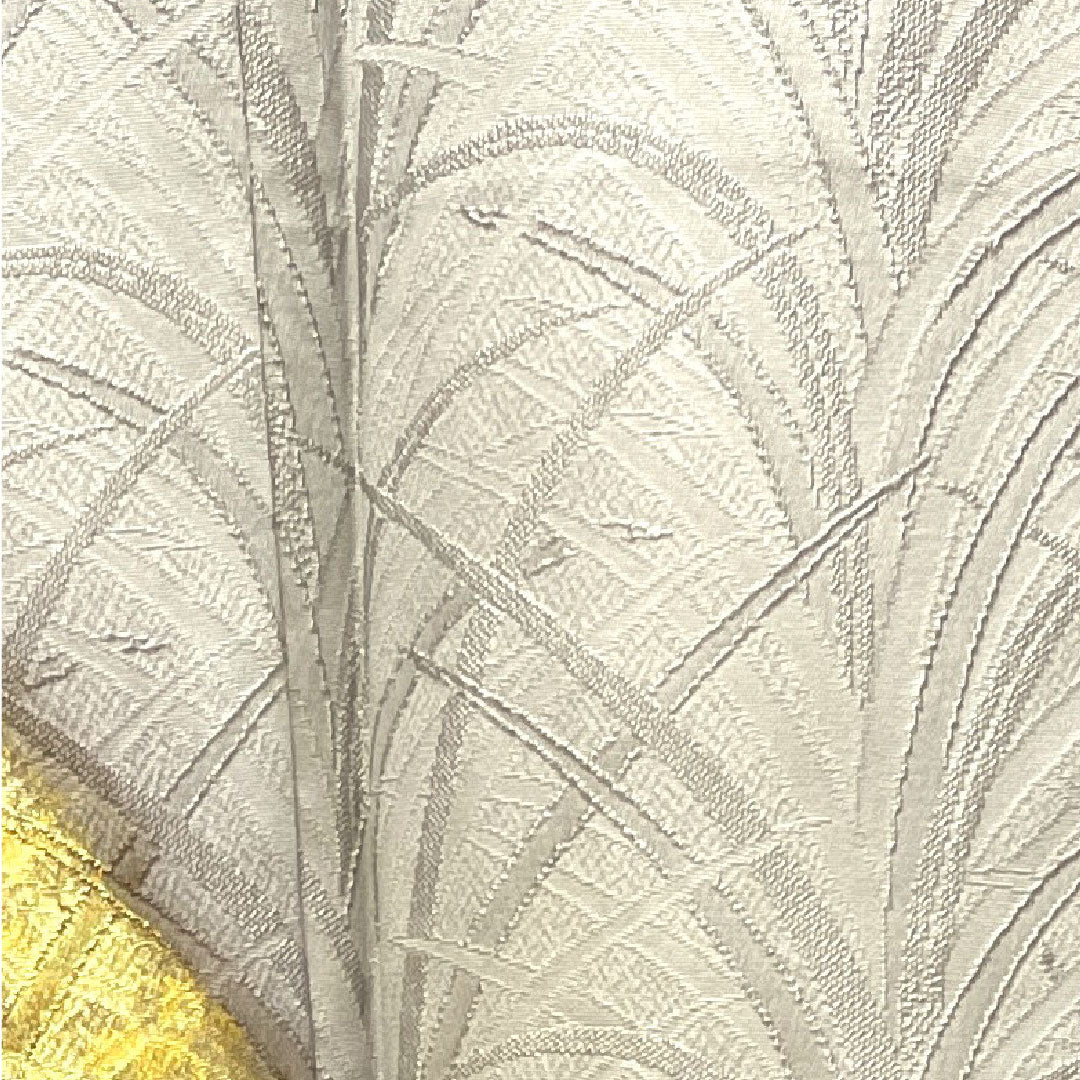 Homongi, pure silk, lined, length 150cm, sleeve length 62cm, Kumoi gray, Daiomatsu, artist's work, with basting thread, unused, S rank, gray, 1112002892122