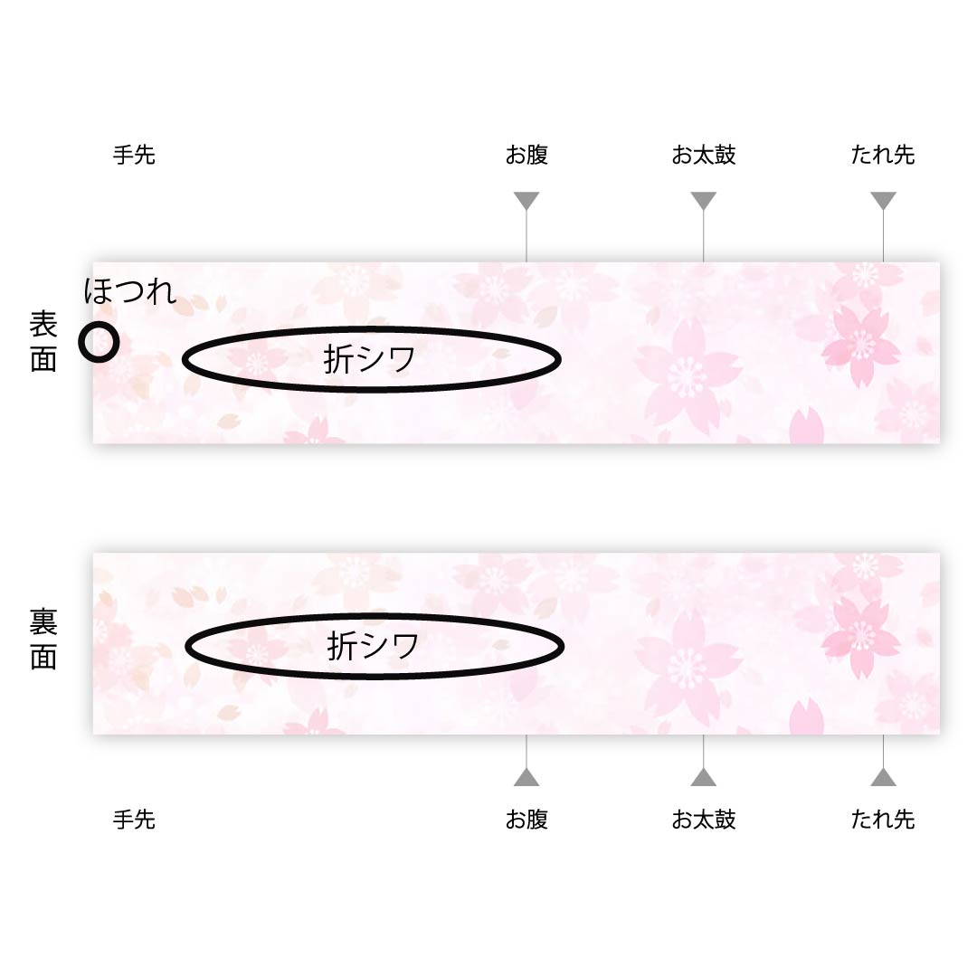 Fukuro Obi (Sash) - Pure Silk - Black - Cherry Blossoms - Lame - Obi Length: 450cm - A Rank - Six-way - Formal - Black - 1123011653410