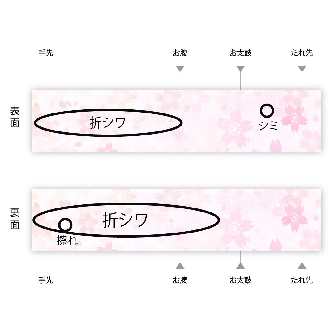 袋帯 生成り色（きなりいろ） 遠山 桜 紅葉 帯丈452cm 正絹 Aランク 全通 カジュアル クリーム系 1123005373415