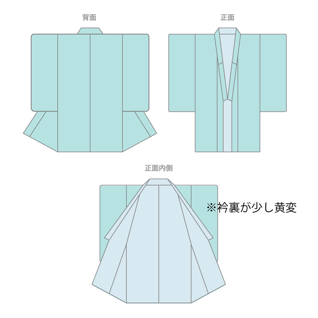 小紋 正絹 身丈158cm 裄丈63.5cm 単衣 硫黄色（いおういろ） ろうけつ染め 沈丁花 Sランク 黄系 1115005702323