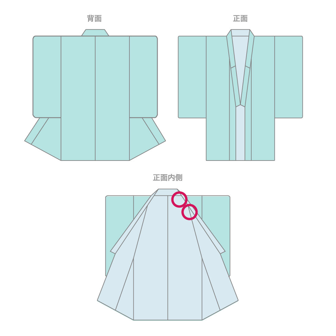 Homongi (formal kimono) made of polyester, lined, length 160.5cm, sleeve length 66cm, Chigusairo (chigusai-iro), washable kimono, flowing water, A rank, green, 1112004603419