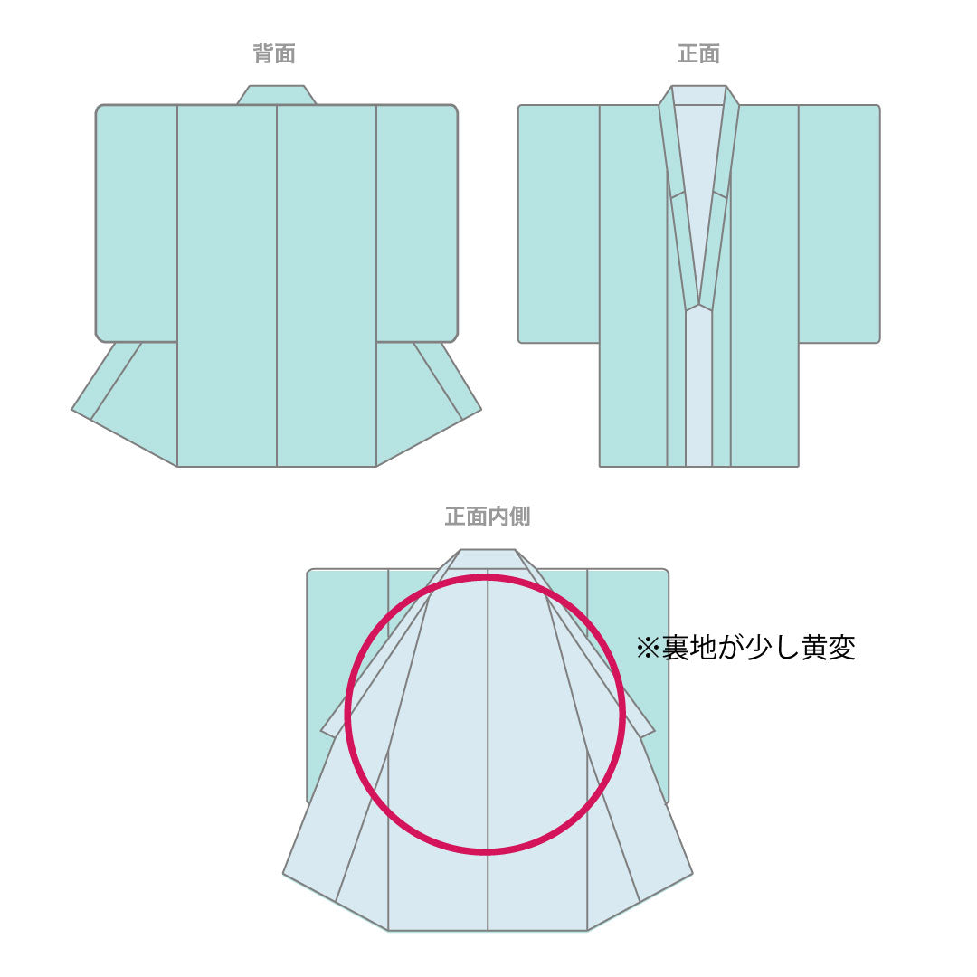 Komon Length 158cm Sleeve length 63.5cm Awase Dark blue Kyo-Bengata Pine Plum Pure silk A rank Navy 1115003433318