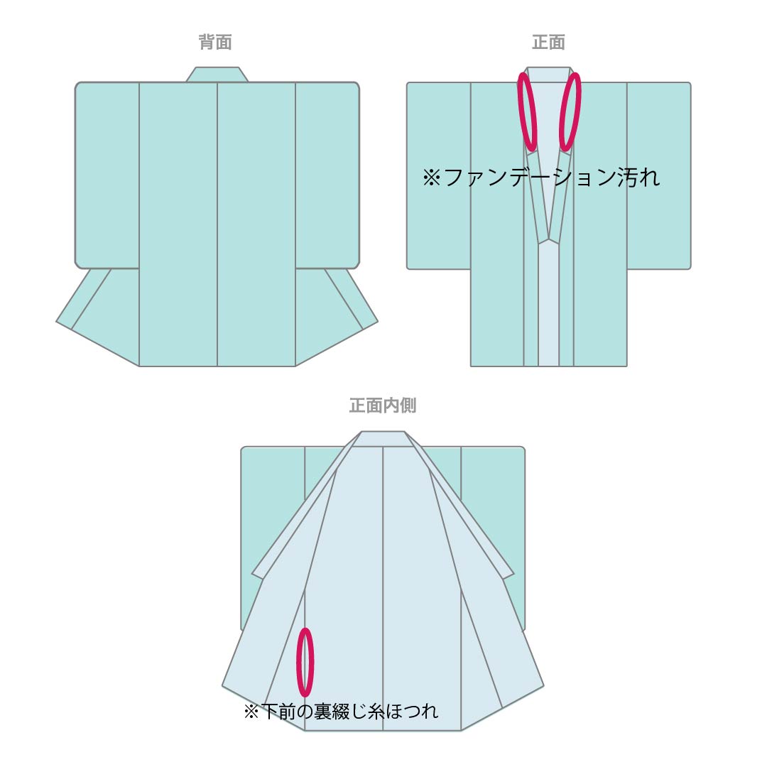 夏物 綿麻 色無地 Bランク 身丈158cm 裄丈62.5cm 濃紺色（のうこんいろ） 露芝 萩 紗 紺系 1132004574318