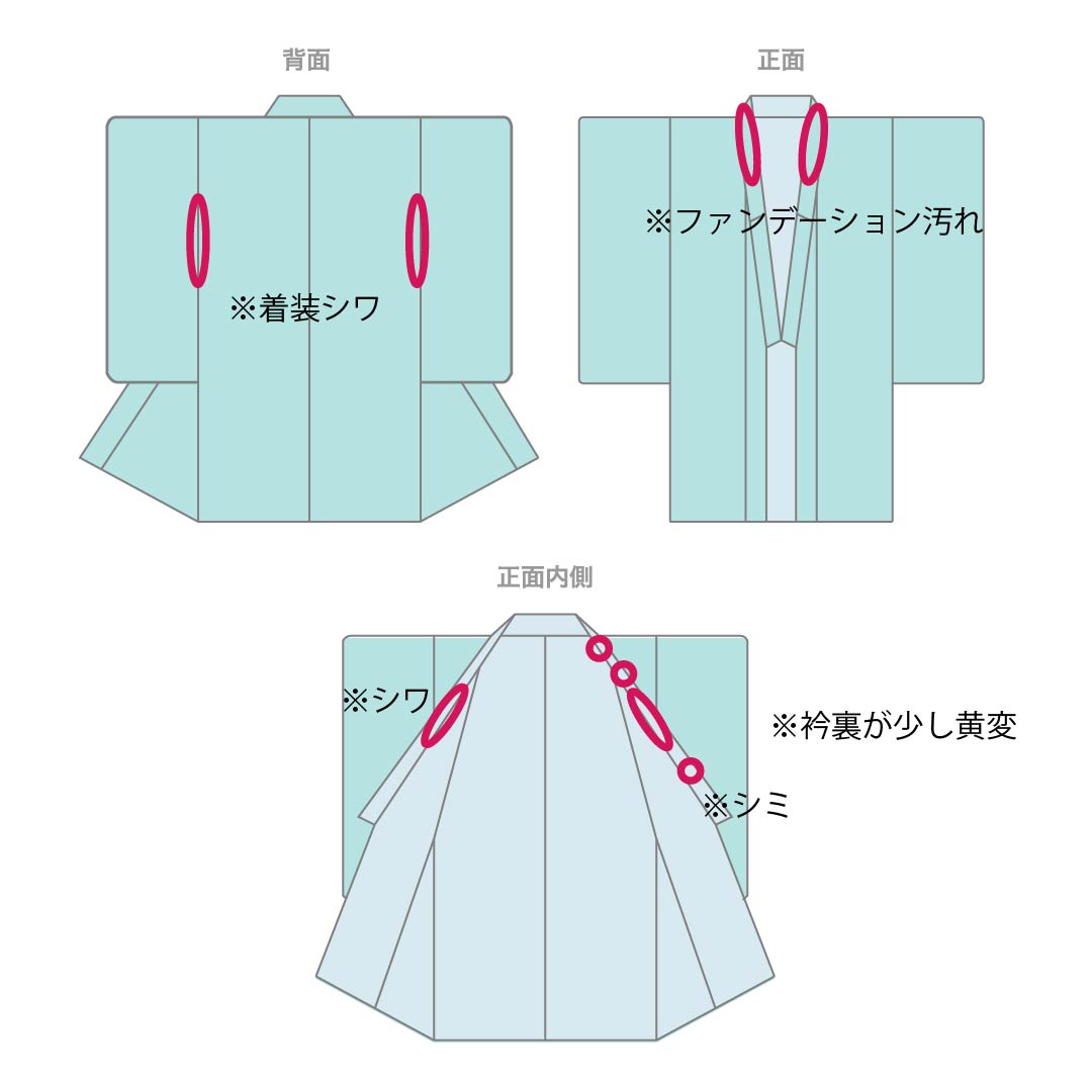 夏物 正絹 紬 身丈159cm 裄丈64.5cm 臙脂色（えんじいろ） 紋紗 格子 紗 Aランク 朱系 1132002763316