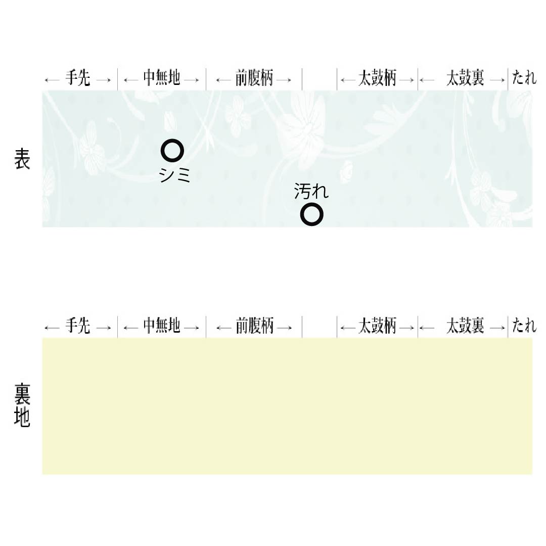 名古屋帯 正絹 Aランク 生成り色（きなりいろ） 鳳凰 帯丈358cm ポイント柄 セミフォーマル 白系 1124009633311 名古屋仕立て