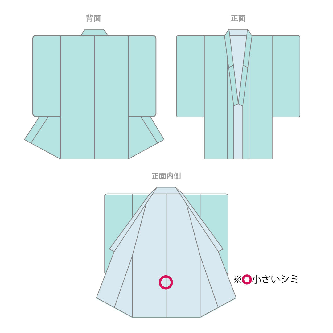 小紋 正絹 Sランク 身丈161cm 裄丈63cm 袷 京紅型 菊 萩 松 しつけ糸付き 白系 1115007602411