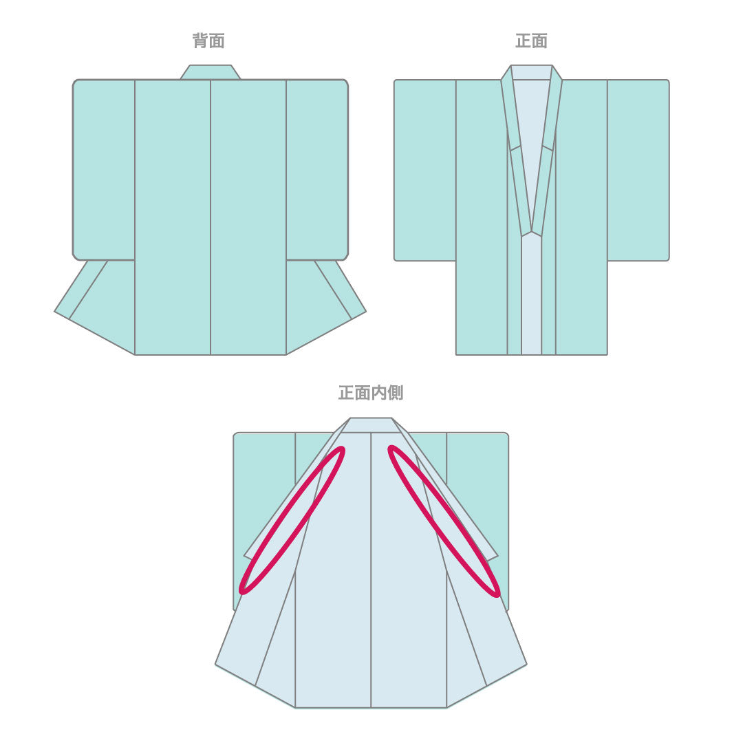 小紋 正絹 身丈167.5cm 裄丈65.5cm 袷  山藍摺色  Sランク 緑系 1115003672519