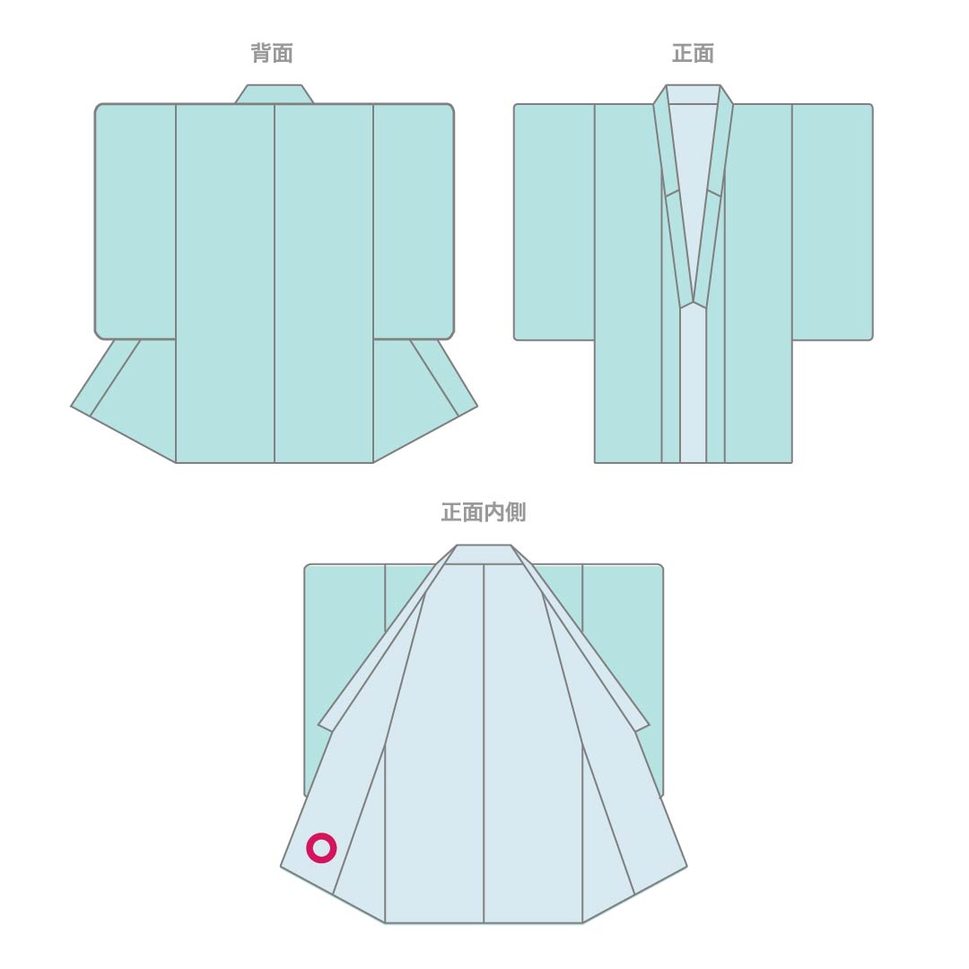 Men's Silk S-Rank Oshima Tsumugi 100 Tortoiseshell Ensemble, Lined, Blue, Length 141cm, Sleeve Length 67.5cm, Back Color (Urai-iro), Product Code: 1119001392417