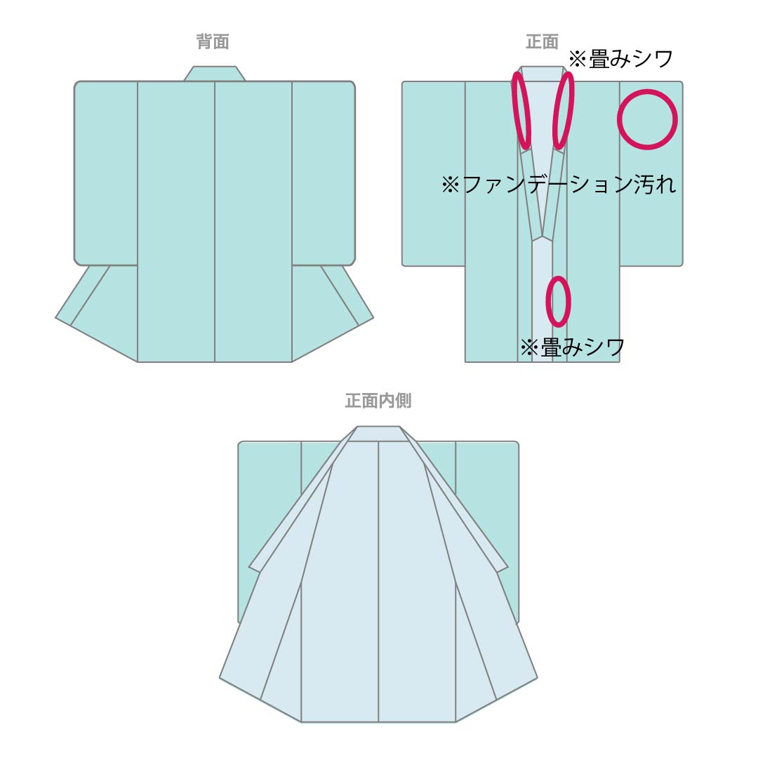 色無地 正絹 Aランク 身丈165cm 裄丈65.5cm 薄鈍色（うすにびいろ） 草花 パールトーン加工 袷 グレー系 1114002483522