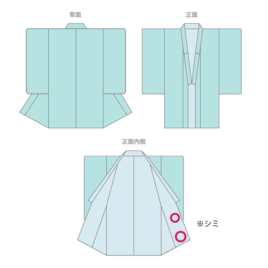 Summer kimono, polyester, Komon, Length 167.5cm, Sleeve Length 68.5cm, Purple (Murasakiiro), Small Floral Pattern, Michinaga Pattern, Washable, Ro, S Rank, Purple, Item Number 1132002522520